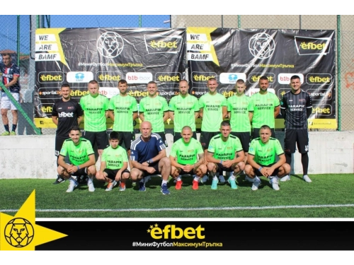 The Veliko Tarnovo team "Terra Track" became the champion of Bulgaria in mini football