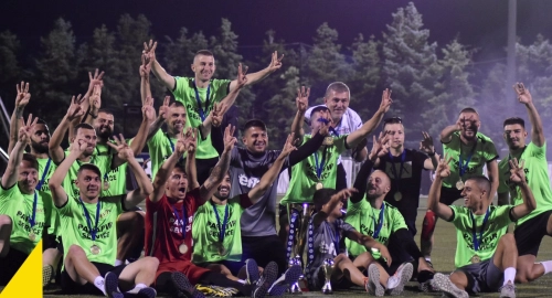 "Terra Trak" football club won the cup again in a charity tournament in Veliko Tarnovo